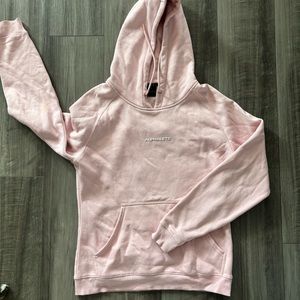 Pink alphalete hoodie.
